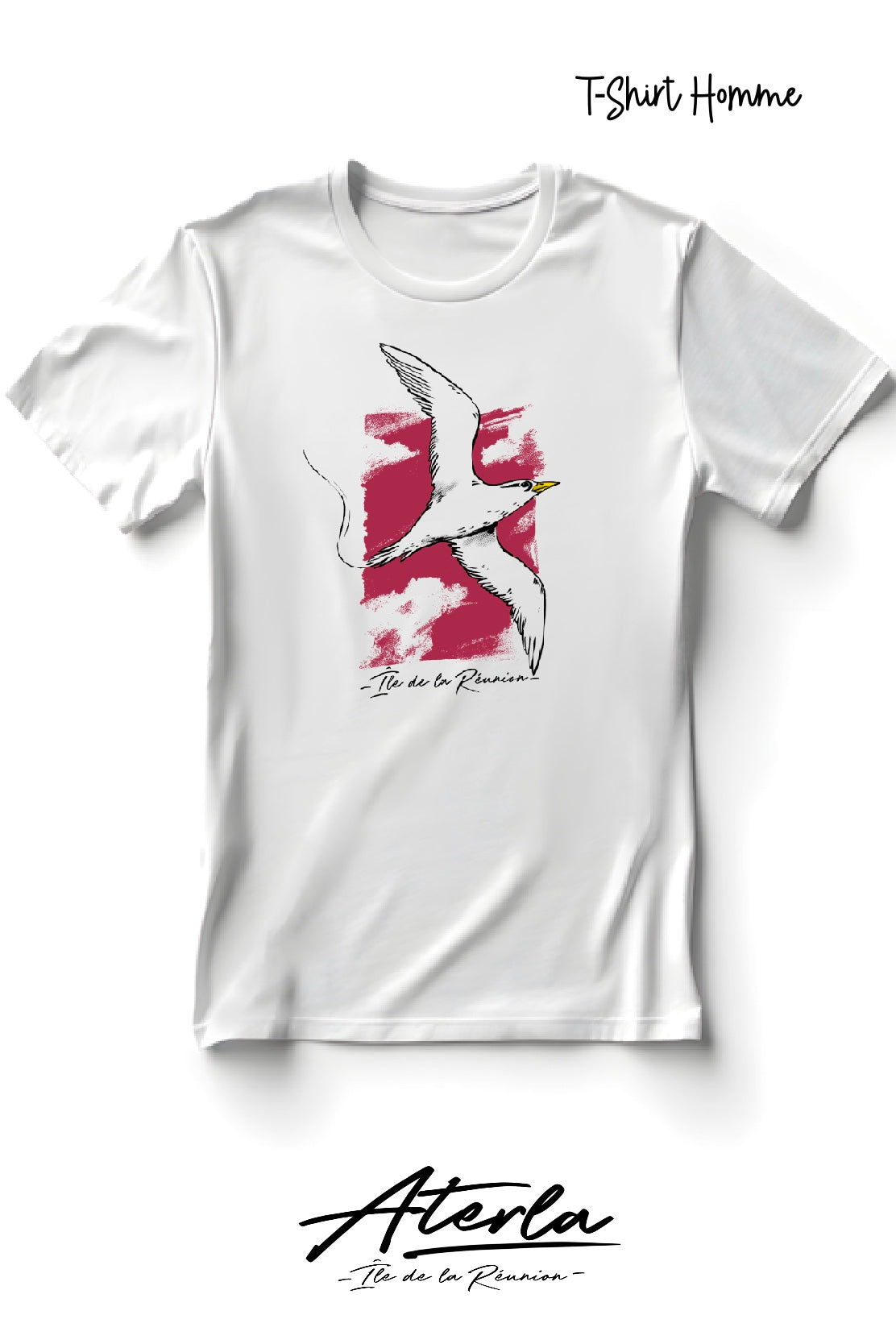 T-Shirt Paille en Queue