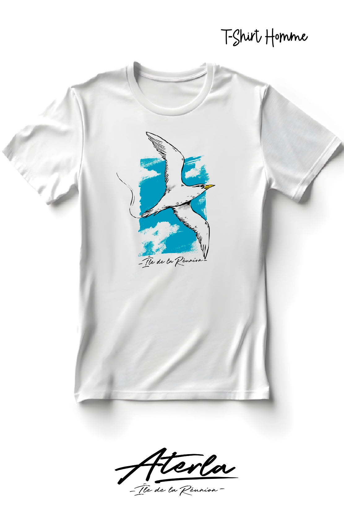 T-Shirt Paille en Queue