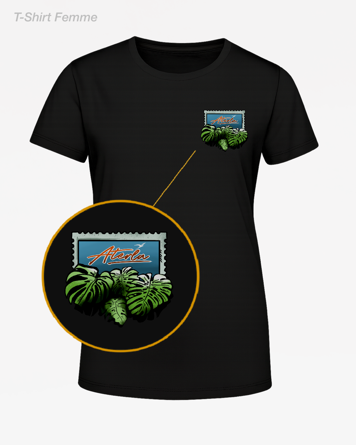 MONSTRERA ISLAND Original Green Women