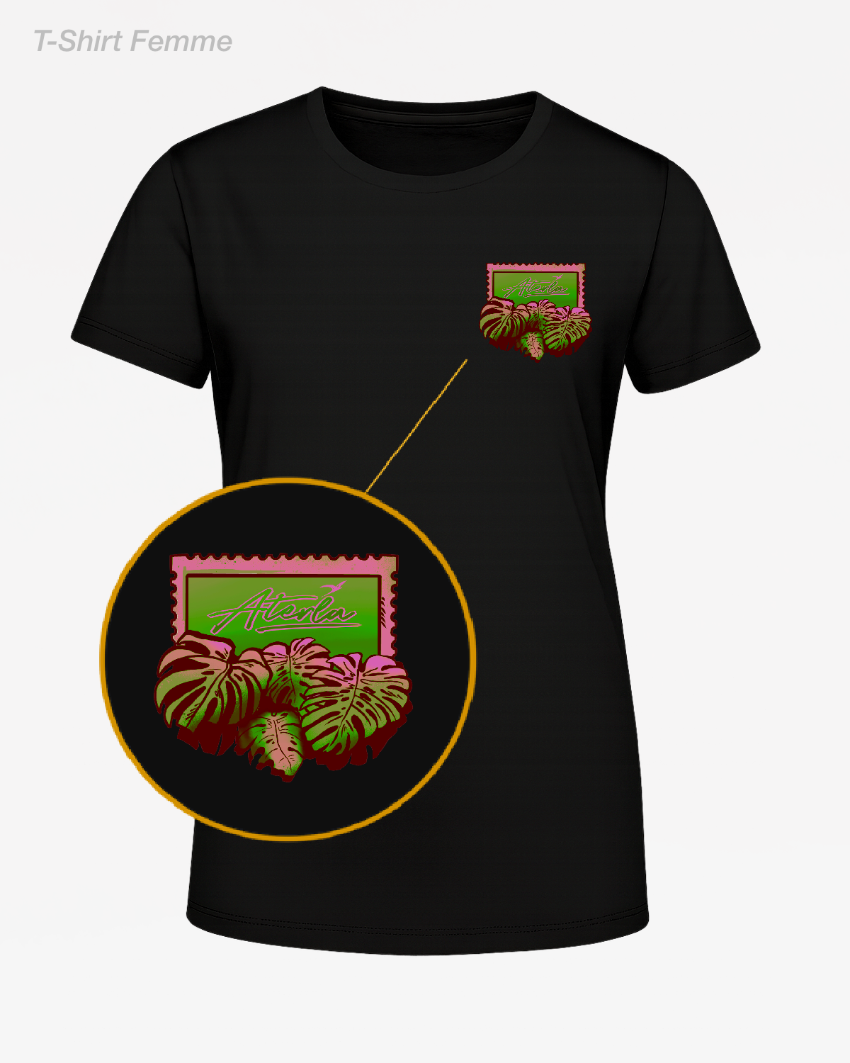 MONSTRERA ISLAND Original Pink Women