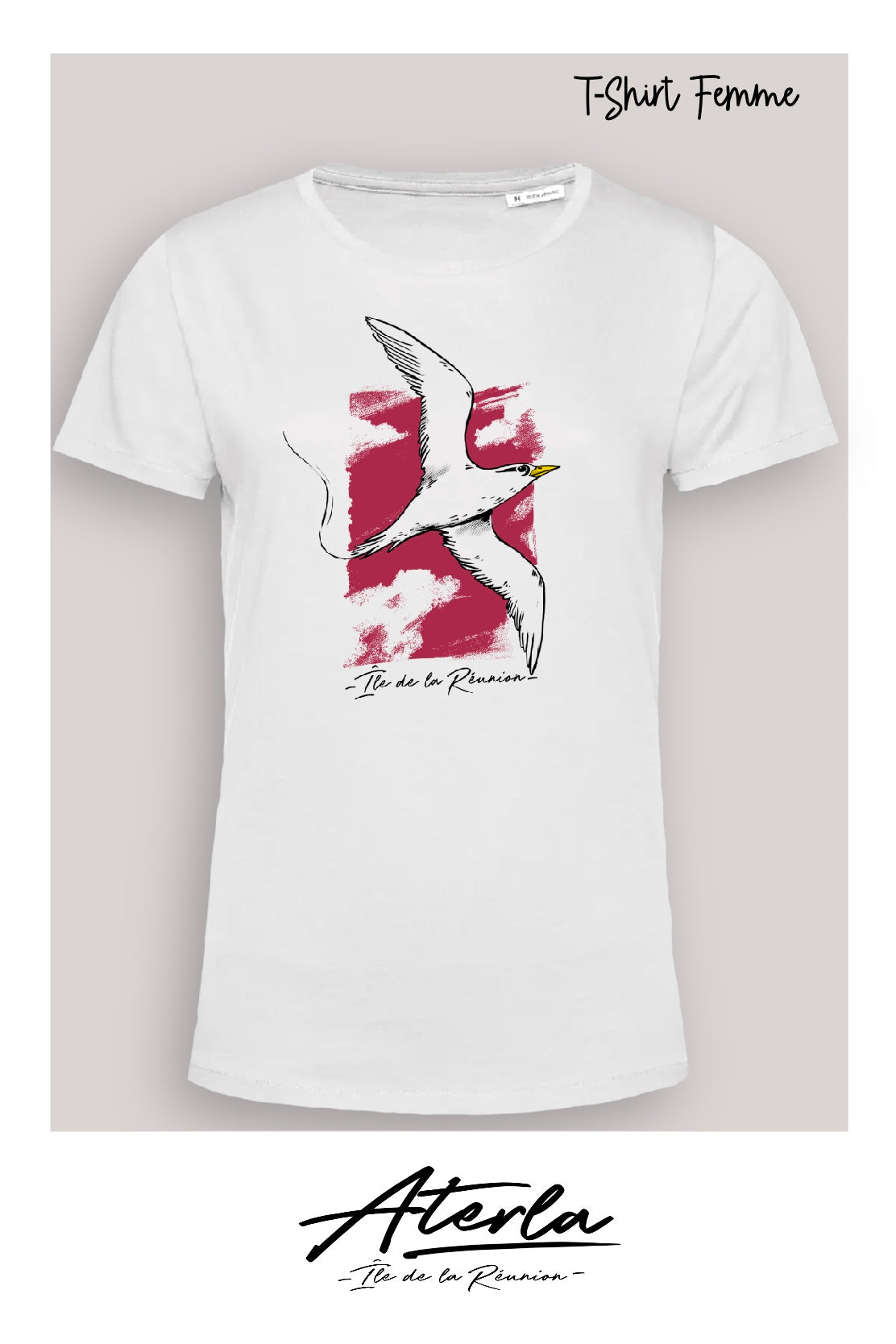 T-Shirt Paille en Queue
