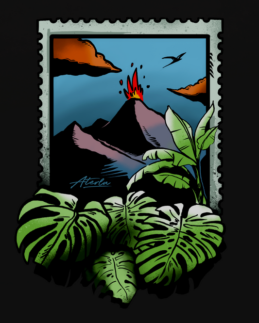 MONSTRERA ISLAND Original Green Women